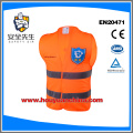 Manufactory supply Europe Market Standard Reflective safety vest, PMS colour and Brand can be done customized